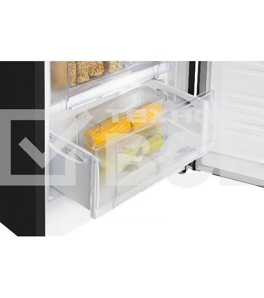 Морозильная камера Nordfrost DF 260NF BAP черный, 256л, 3 ящика