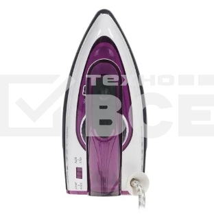 Утюг дорожный Vitek VT-8305 1000Вт белый/фиолетовый