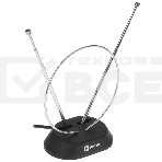 Телевизионная антенна Harper ADVB-2111 (комнатная, пассивная;DVB-T2; VHF / UHF (174–230 MHz, 470-862 MHz); 20 dB; 75; 3dB; 1 м), фото2