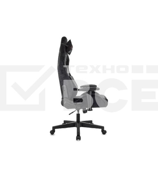 Кресло игровое Zombie Ghost Fabric черный Light-20 крестов. пластик
