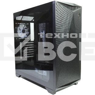 Компьютерный корпус MSI MPG GUNGNIR 300R AIRFLOW Midi Tower, EATX, 2xUSB 3.2 Gen 1, 1xUSB 3.2 Gen2 Type-C,4x120мм PWM ARGb Fan, ARGb+PWM Control Board, Tempered Glass Window