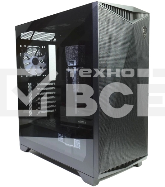 Компьютерный корпус MSI MPG GUNGNIR 300R AIRFLOW Midi Tower, EATX, 2xUSB 3.2 Gen 1, 1xUSB 3.2 Gen2 Type-C,4x120мм PWM ARGb Fan, ARGb+PWM Control Board, Tempered Glass Window