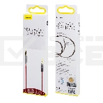 Кабель Baseus CAM30-C91 Yiven Audio Cable M30 AUX 3.5мм (M) to AUX 3.5мм (M) 1.5m Red+Black, фото2
