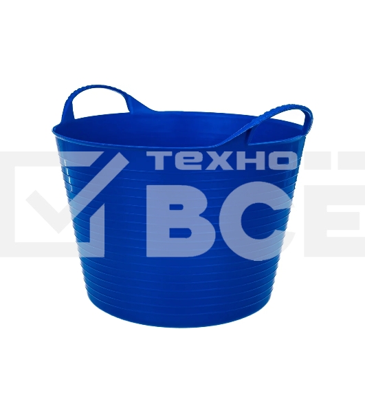 Ведро гибкое Сибртех сверхпрочное 14 л, синий