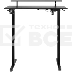 Игровой компьютерный стол Defender Alliance черн, 110x60, высота 72-117, полк 1, фото2