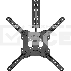Кронштейн для телевизора Ultramounts UM960 черный 23'-65' макс.35кг настенный поворот и наклон, фото2