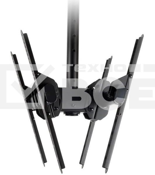 Кронштейн для телевизора Arm Media LCD-1850 черный, 26'-65' макс. 90 кг, потолочный, поворот и наклон