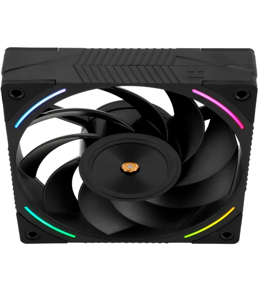 Кулер для корпуса Thermalright TL-K12R Reverse (120x120x25mm, 4-pin PWM, ARGB, 69CFM, 27dBA, 2150RPM, черный)