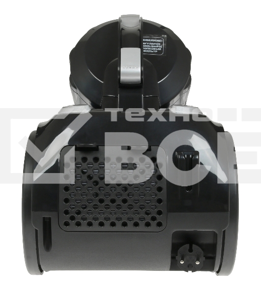 Пылесос Centek CT-2524 черный/серый, 420/2300 Вт, уборка сухая, пылесборник контейнер 2 л