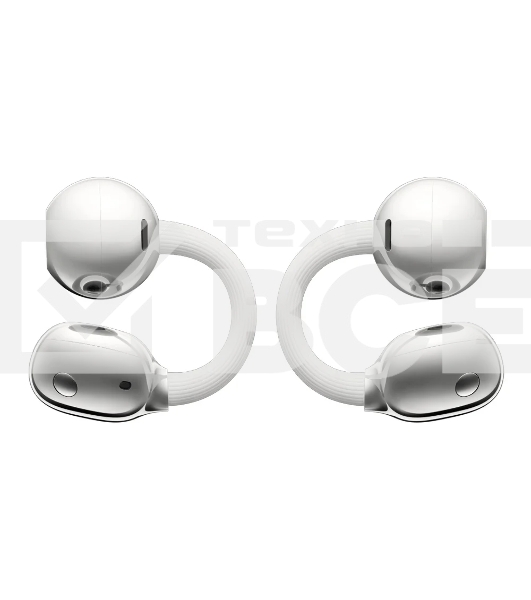 Наушники TWS Huawei FreeClip 2 белый, открытые (клипсы), Bluetooth, быстрая зарядка, до 8 ч