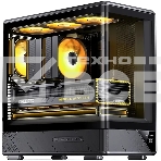 Корпус Jonsbo D200, Mini-Tower, чёрный, фото 1