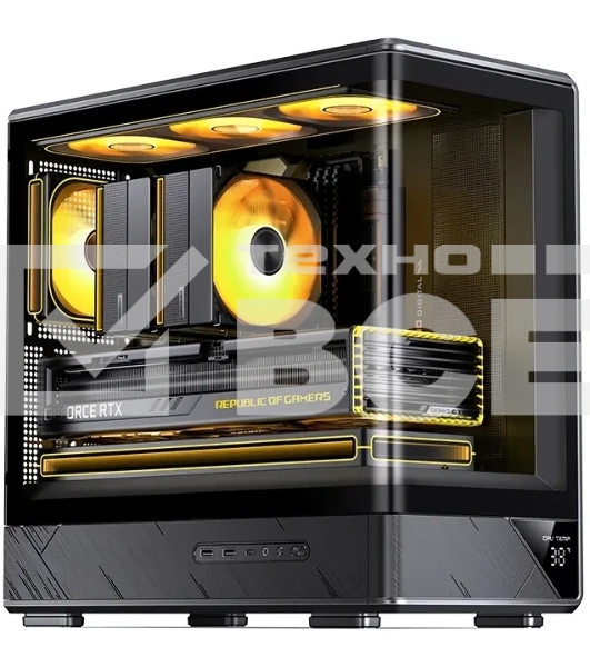 Корпус Jonsbo D200, Mini-Tower, чёрный