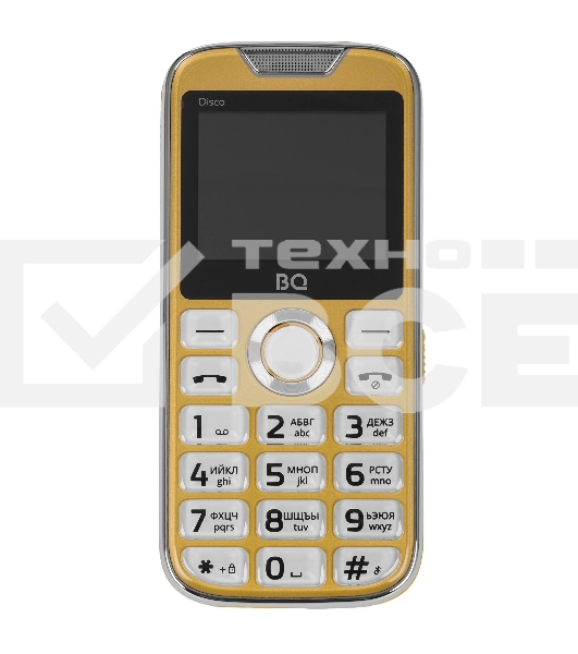 Мобильный телефон BQ 2005 Disco золотистый