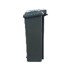 Мусорный контейнер полимерный ТАРА.РУ МКТ 60 зеленый 60л., в комплекте, с педалью, с пакетодерж. 36518, фото4