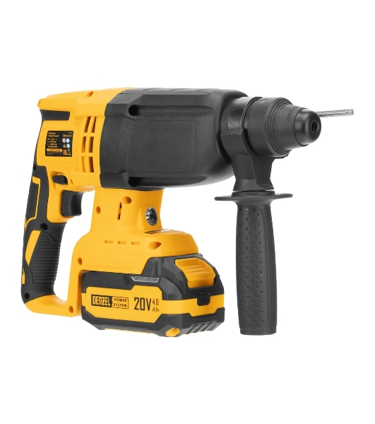 Перфоратор Denzel RHH-BL-20-28, SDS-plus, 20 В, 3 Дж, от аккумулятора