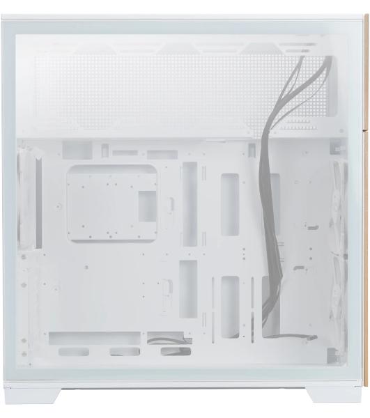 Корпус InWin F5 CS19 White, Full-Tower, белый, закалённое стекло, ARGB подсветка, 3 x 140 мм (2 спереди, 1 сзади)