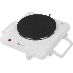 Плита настольная электрическая Clatronic EKP 3582 белый, 1.5 кВт, ТЭН, конфорки - 1, эмаль, поворотные переключатели, фото 1