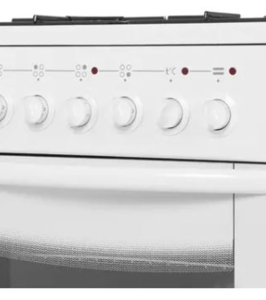 Комбинированная плита Лысьва ЭГ 1/3г01 МС-2у бел,стек крышк