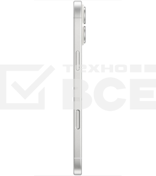 Смартфон Apple iPhone 16, 8/256Gb, белый