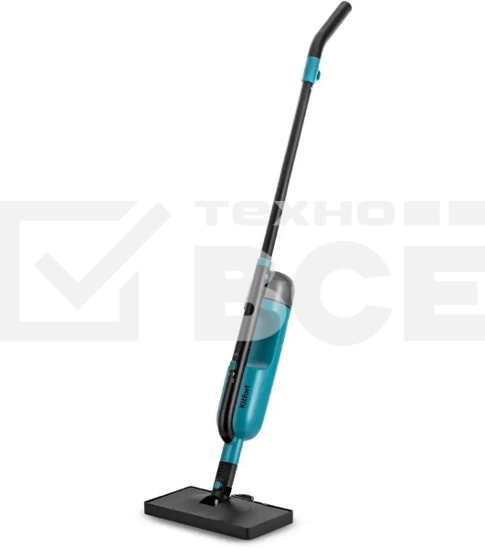 Швабра паровая Kitfort КТ-1078 черный/бирюзовый