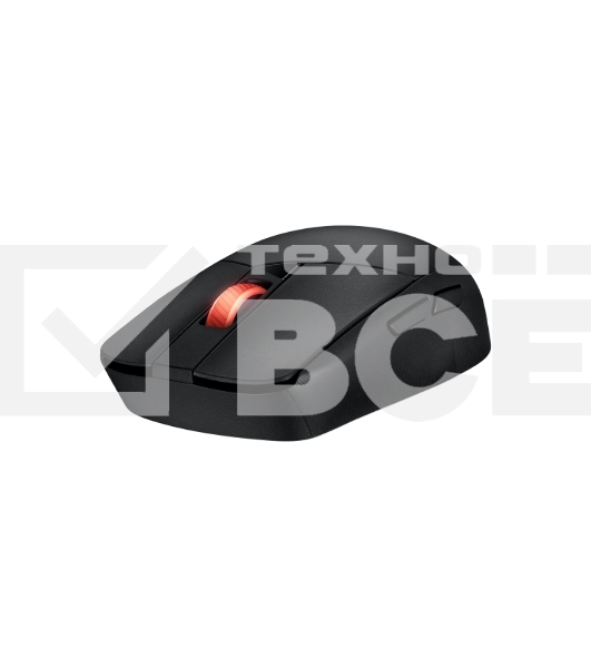 Мышь беспроводная ASUS ROG Strix Impact III Wireless черный, 36000 dpi, радиоканал, Bluetooth, USB, кнопки - 6