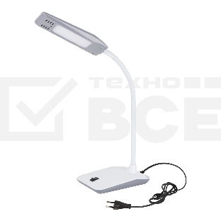 Светильник настольный TLD-545 Grey-White 350Lm 3500K UNIEL