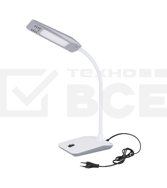 Светильник настольный TLD-545 Grey-White 350Lm 3500K UNIEL