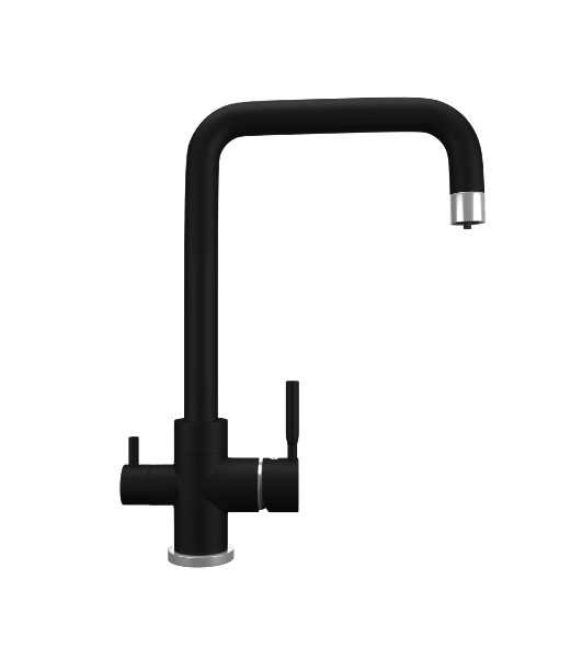 Кухонный смеситель Maunfeld MFQT-19B черный