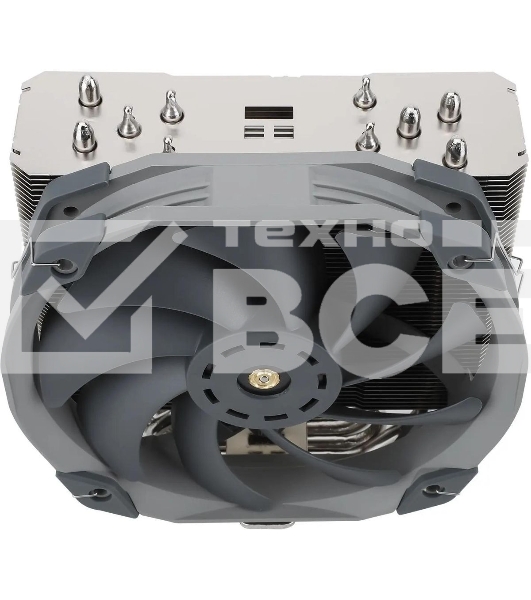 Устройство охлаждения(кулер) Thermalright TA140 EX, серый, Soc-AM5/AM4/1151/1200/2066/2011/1700 4-pin 30.2dB Al+Cu 665gr Ret (TA140-EX)