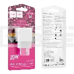 Сетевое зарядное устройство HOCO (6942007603812) CS13A 1USB 3.0A PD 20W, фото3