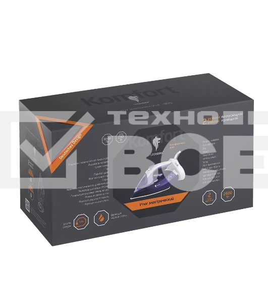 Утюг LEONORD LE-1807U фиолетовый (108250)