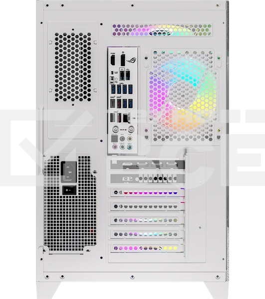 Компьютерный корпус AeroCool / Formula V Line Crystal Z6 White, ATX, Left & Front & Bevel side Tempered Glass, TYPE-C*1, USB3.0*2