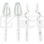 Миксер SUPRA MXS-530 с чашей. 500 Вт. Режим Турбо. 5 скоростей. Две насадки: для взбивания яиц и крема и для замеса тяжелого теста. белый, фото2