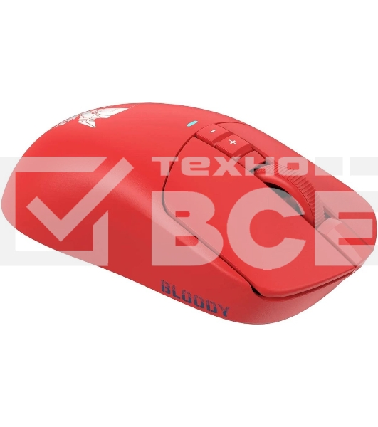 Мышь беспроводная/проводная A4Tech Bloody R72 Pro красный, 26000 dpi, радиоканал, USB/USB-C, кнопки - 7