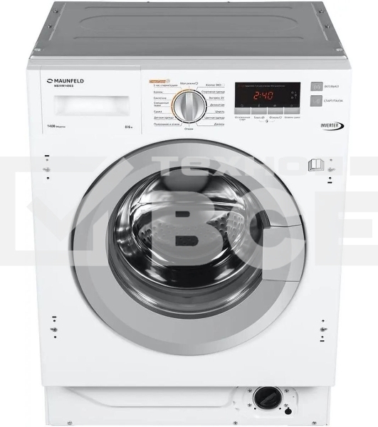 Встраиваемая стиральная машина Maunfeld MBWM1486S с сушкой