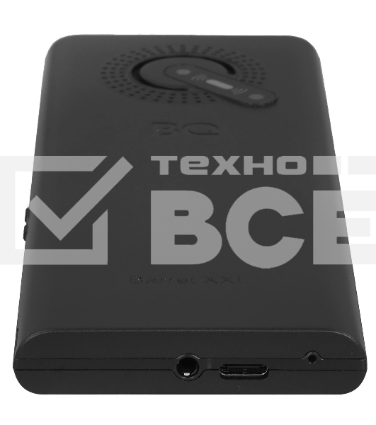 Мобильный телефон BQ 3598 Barrel XXL черный/серебристый