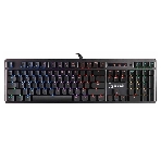 Клавиатура проводная A4 B975 механическая черный USB Gamer LED (подставка для запястий), фото12