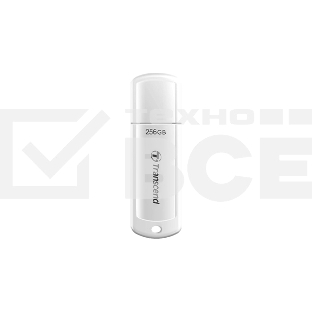 Флешка USB Transcend Jetflash 730 (TS256GJF730), 256Gb, USB 3.0, R/W 120/60, белый
