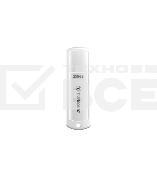 Флешка USB Transcend Jetflash 730 (TS256GJF730), 256Gb, USB 3.0, R/W 120/60, белый