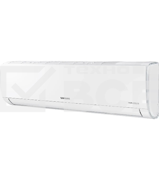 Кондиционер сплит-система Samsung AR12TXHQASI инвертор, 12000 BTU, 35 м², 28/37 дБ, охлаждение, обогрев, осушение, белый