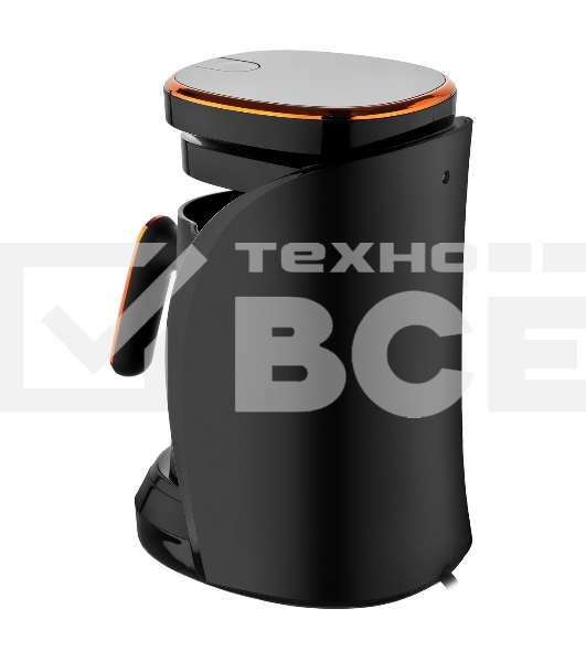 Электрическая турка BRAYER BR1143 черный, исп. кофе - молотый, 0.5 л, 500 Вт.