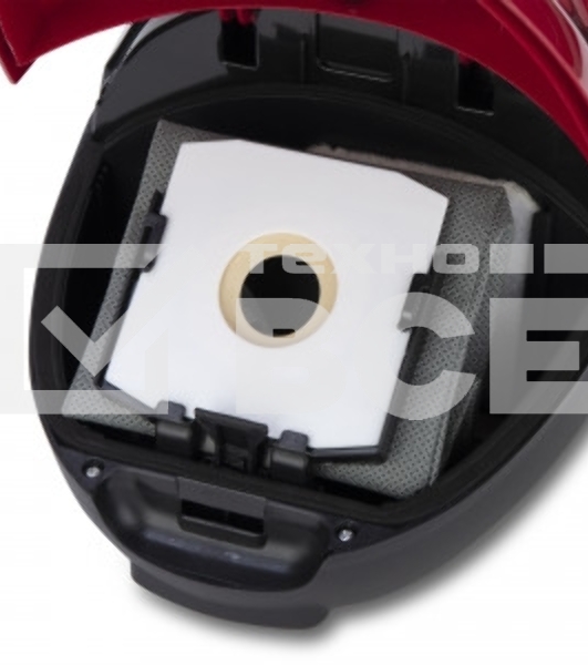 Пылесос Vitek VT-1825 (MC) черный/красный, 350/1800 Вт, уборка сухая, пылесборник мешок 2.5 л