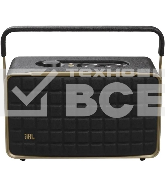 Акустическая система JBL Authentics 300 Google Assistant, Amazon Alexa черный 100W 2.1 BT 4800mAh (JBLAUTH300BLKUK)