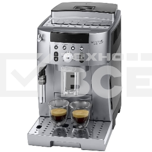Кофемашина DeLonghi ECAM 250.31SB серебристый/черный, исп. кофе - молотый/зерновой, 1.8 л, 1450 Вт, 15 Бар