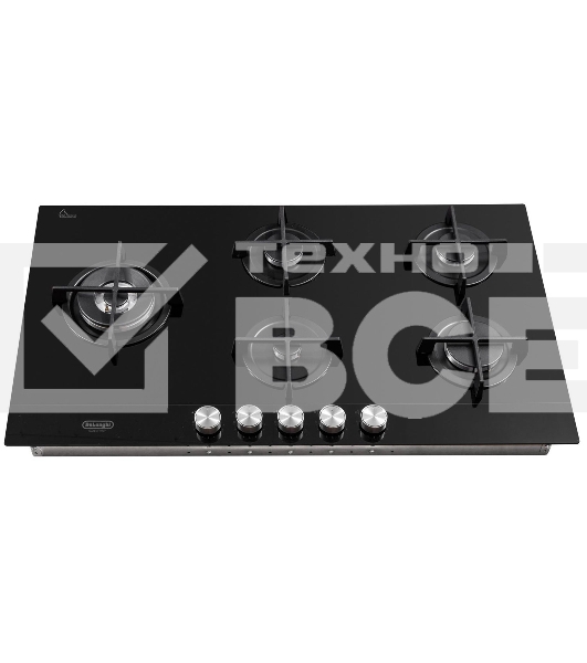 Газовая варочная панель DeLonghi NSL 590D NCM RUS независимая, чёрный