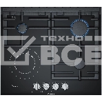 Газовая варочная панель Bosch PRY6A6B70Q черный, фото 1