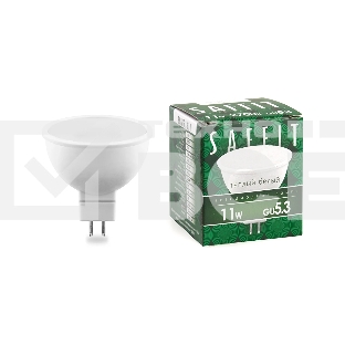 Лампа светодиодная SAFFIT SBMR1611 (55151) 11 вт 230в GU5.3 теплый
