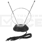 Телевизионная антенна Harper ADVB-2111 (комнатная, пассивная;DVB-T2; VHF / UHF (174–230 MHz, 470-862 MHz); 20 dB; 75; 3dB; 1 м), фото3