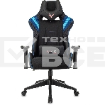 Кресло игровое Бюрократ VIKING 4 AERO BLUE черный/синий, искусст.кожа/ткань, две подушки, фото33
