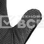 Перчатки универсальные Denzel 68096 двойные, ПВХ нанесение, размер 9, фото4